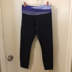 Lululemon Astro Leggings (hemmed) (size 6)